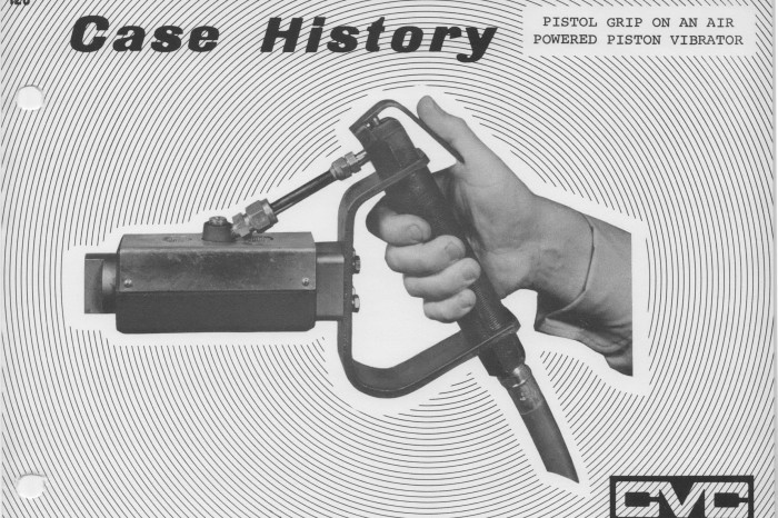 Industrial Vibration Now & Then: Portable Pneumatics